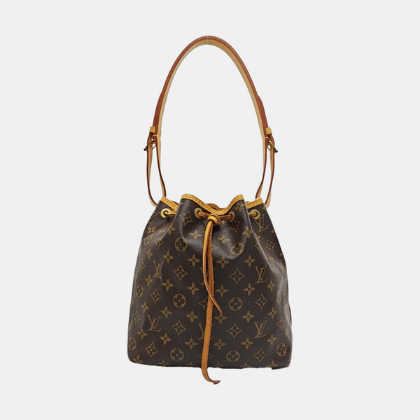 NÉONOÉ PM Monogram Coated Canvas Brown