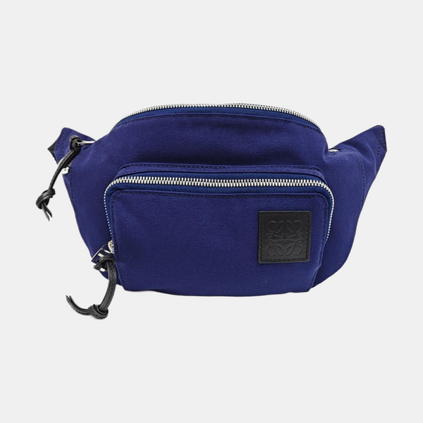 Canvas Belt Bag Blue