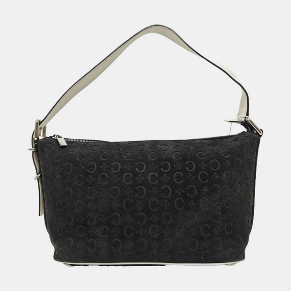 Suede Tote Bag Blue