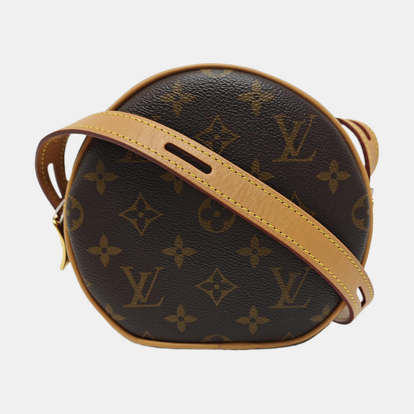 BOITE CHAPEAU PM Monogram Coated Canvas Brown