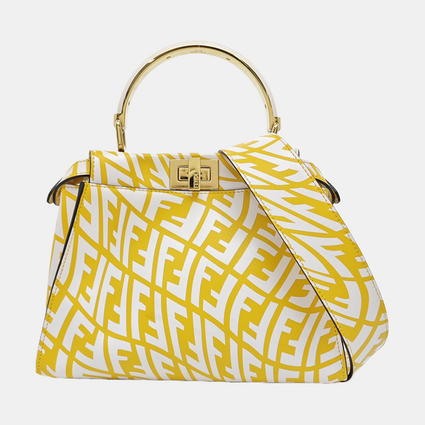 Peekaboo Mini Calfskin Yellow