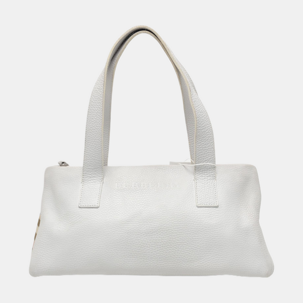 Leather Medium White