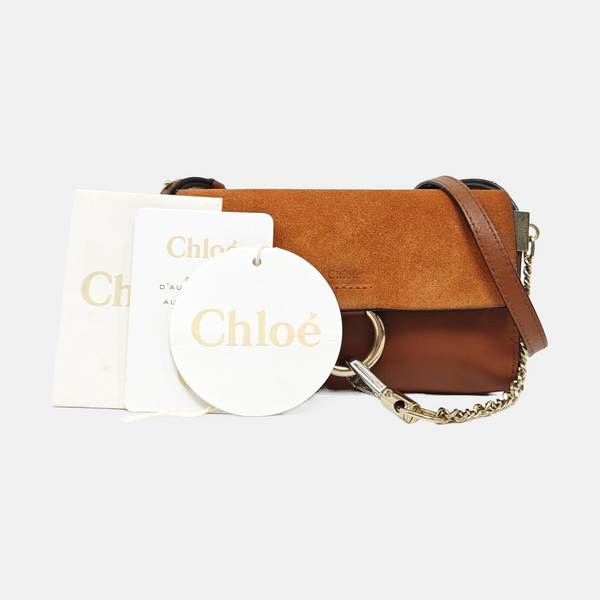 Faye Mini Calfskin Brown