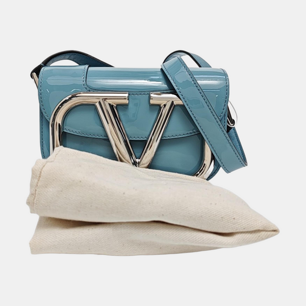 Supervee Patent Leather Blue