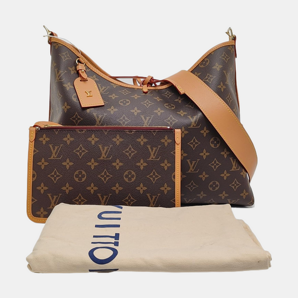 CARRYALL MM Monogram Coated Canvas Brown