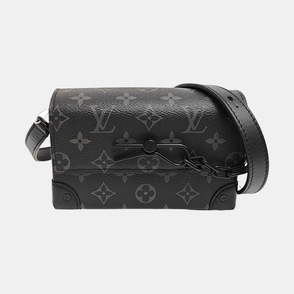STEAMER Mini Monogram Coated Canvas Black