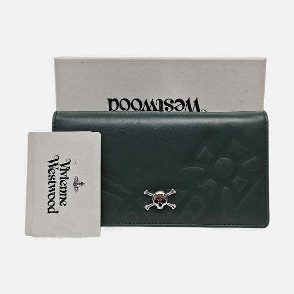 Leather Wallet Green