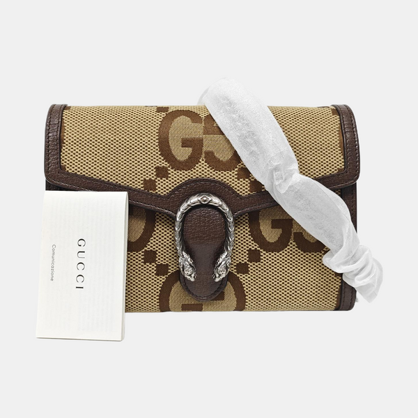 Dionysus Mini Monogram Canvas Beige