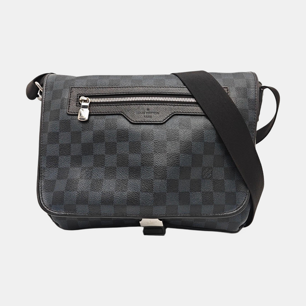 MATCHPOINT Damier Coated Canvas Blue