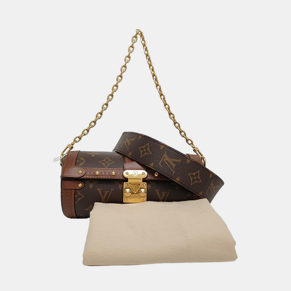 PAPILLON 19 Monogram Coated Canvas Brown
