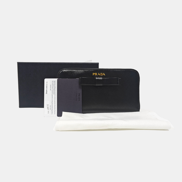 Calfskin Wallet Black