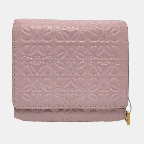 Monogram Lambskin Wallet Pink