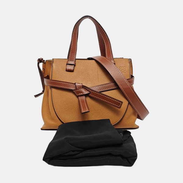 Gate Small Calfskin Brown