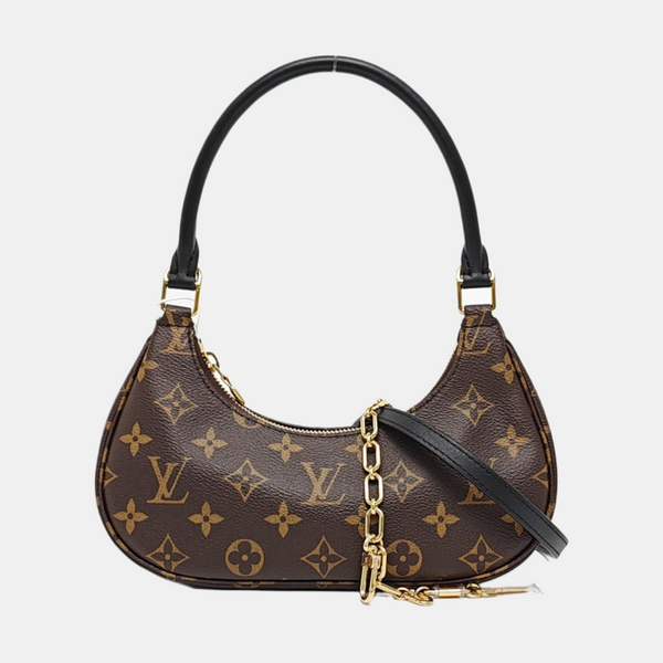 CATCHY PM Monogram Coated Canvas Brown
