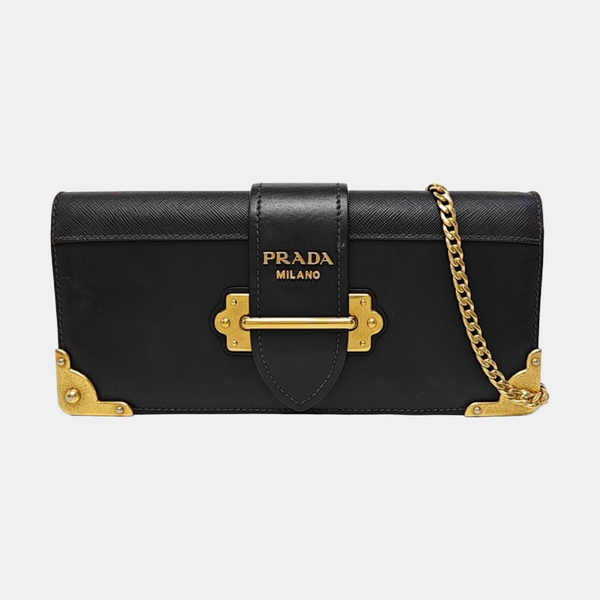 Cahier Saffiano Calfskin Black