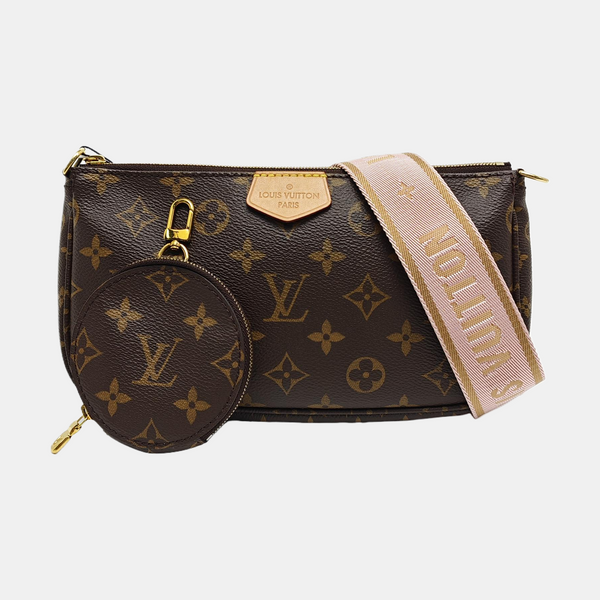 MULTI Monogram Coated Canvas Brown