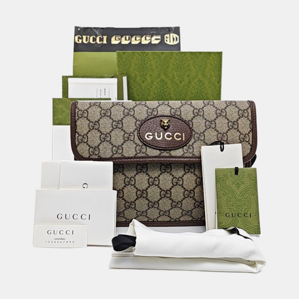Neo Vintage Monogram Coated Canvas Beige