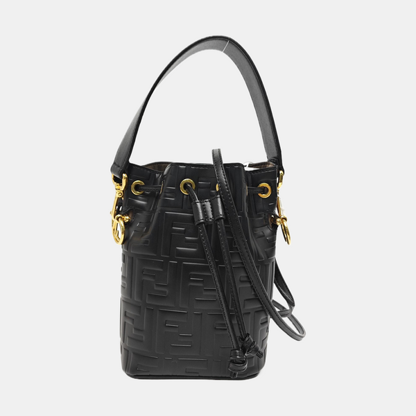 Mon Tresor Mini Calfskin Black