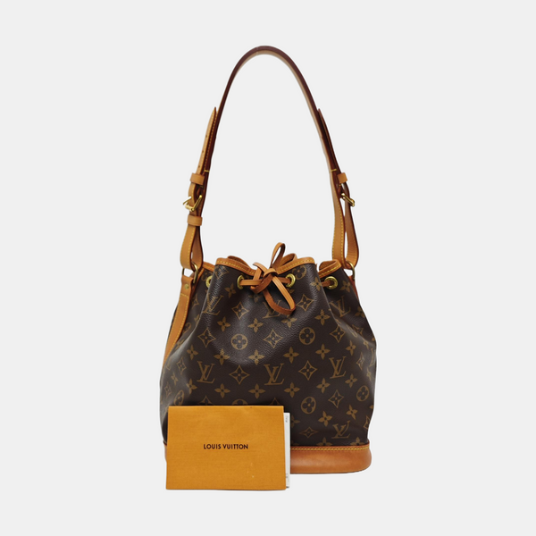 NOÉ MM Monogram Coated Canvas Brown