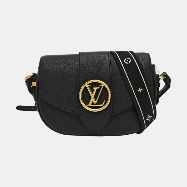 PONT 9 MM Calfskin Black
