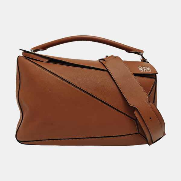 Puzzle Large Calfskin Brown