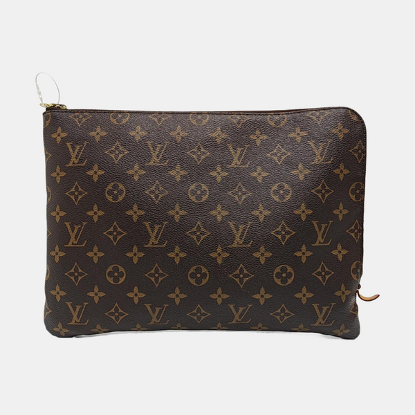 Etui Voyage MM Monogram Coated Canvas Brown