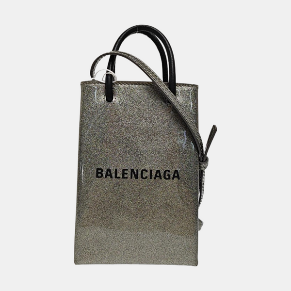 Shopping Bag Mini Special Material Gray
