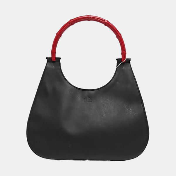 Special Material Shoulder Bag Black