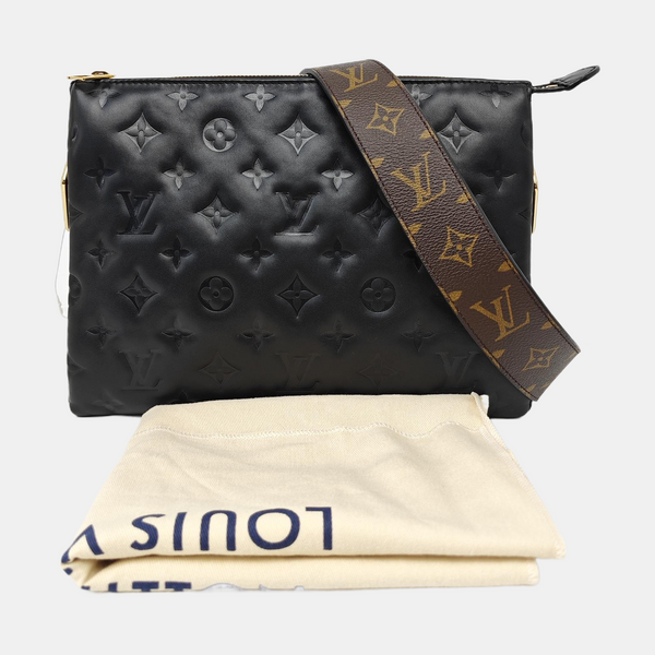 COUSSIN PM Lambskin Black
