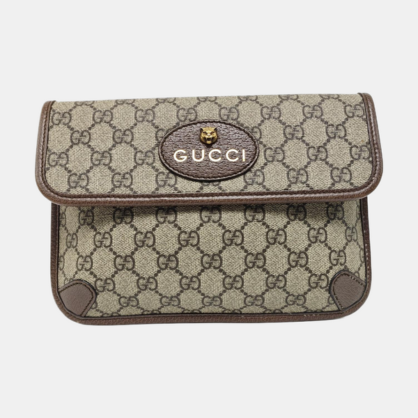 Neo Vintage Monogram Coated Canvas Beige