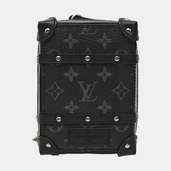 SOFT TRUNK Monogram Coated Canvas Black