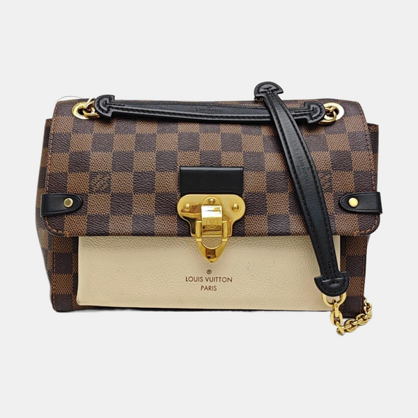 VAVIN PM Damier Ebene Coated Canvas Brown