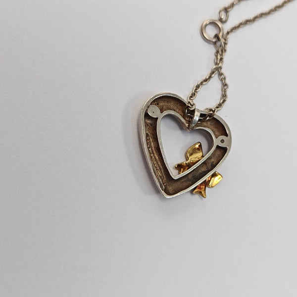 Tiffany Hearts 925 Sterling Silver Necklace