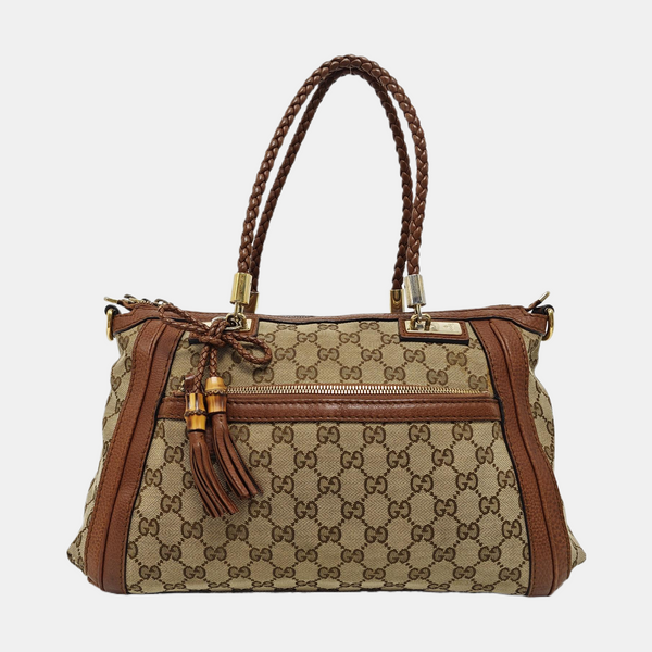 Bella Monogram Canvas Beige