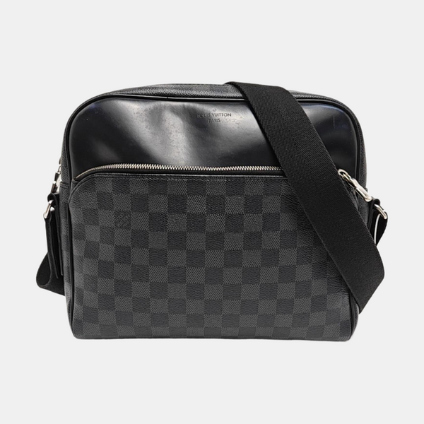 DAYTON PM Damier Graphite Coated Canvas Gray