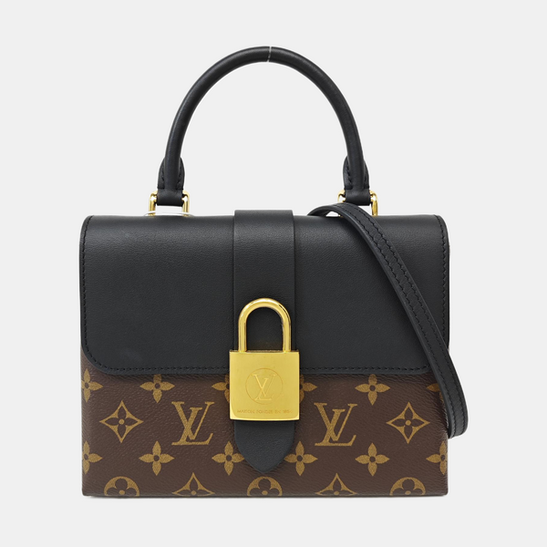 LOCKY BB Monogram Coated Canvas Brown