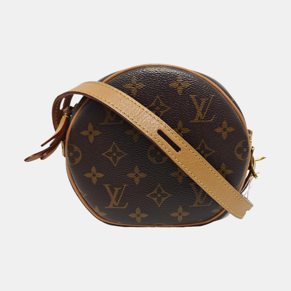 BOITE CHAPEAU PM Monogram Coated Canvas Brown
