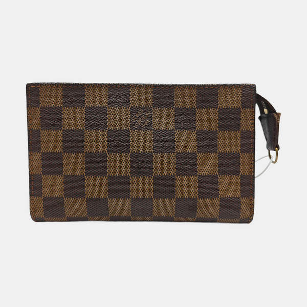 JOSÉPHINE 15 Damier Ebene Coated Canvas Brown