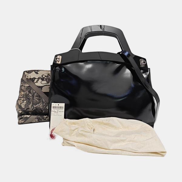 Calfskin Tote Bag Black
