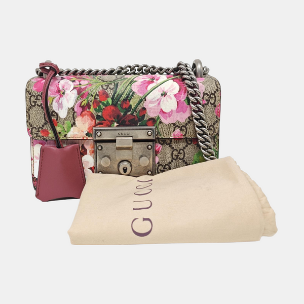 Padlock Small Monogram Coated Canvas Multicolor
