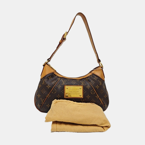 GALLIERA Monogram Coated Canvas Brown