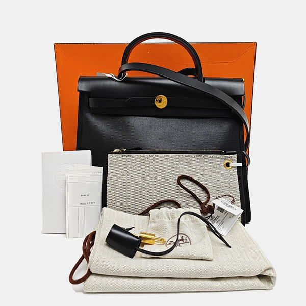 Herbag 31 Coated Canvas Black