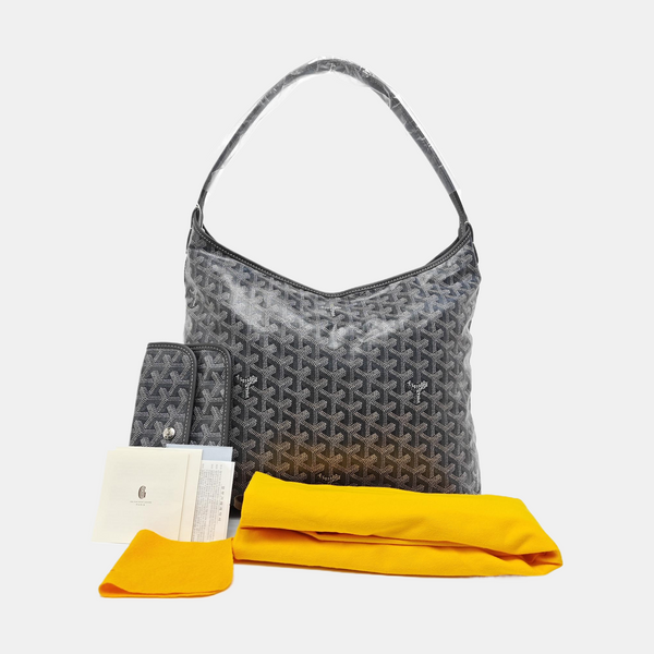 Hobo Coated Canvas Gray