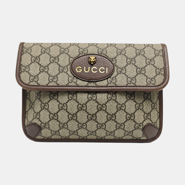 Neo Vintage Monogram Coated Canvas Beige