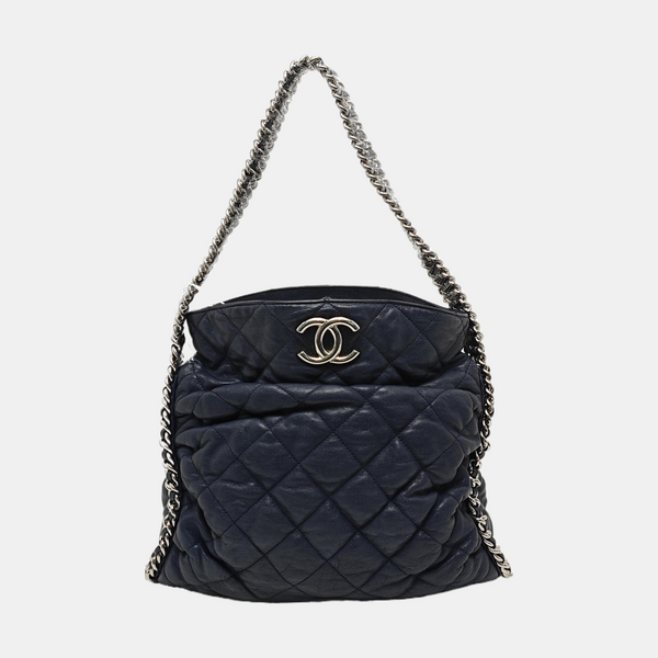 Quilted Lambskin Blue