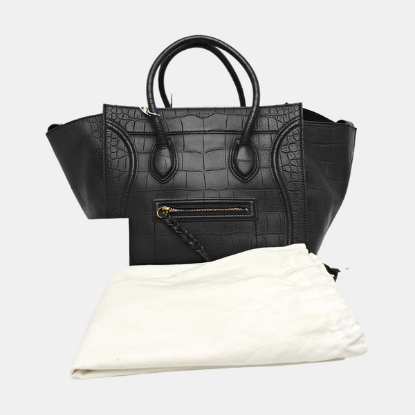PHANTOM Medium Calfskin Black