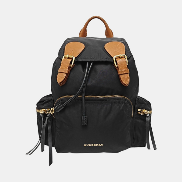 The Rucksack Medium Nylon Black