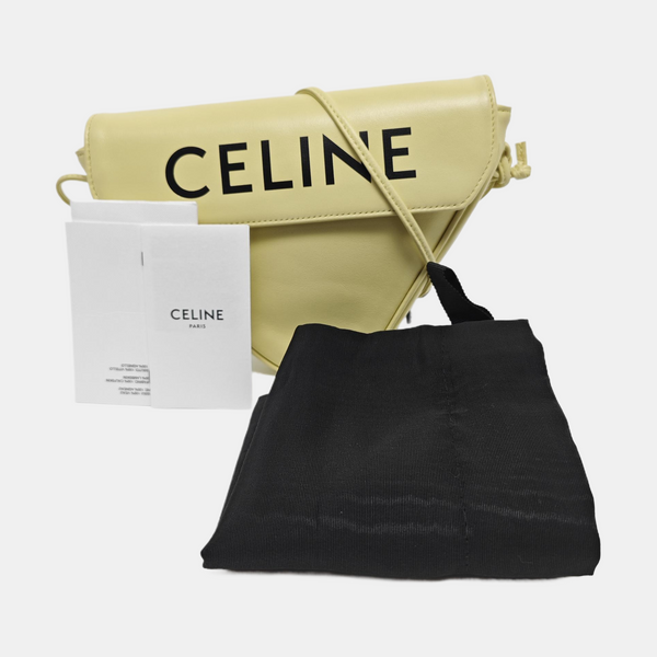 TRIANGLE Calfskin Yellow