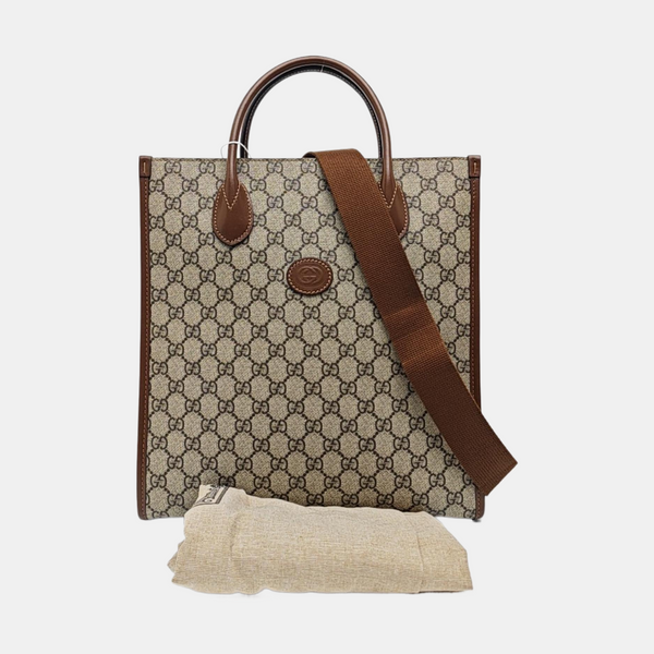 GG Multicolor Monogram Coated Canvas Beige