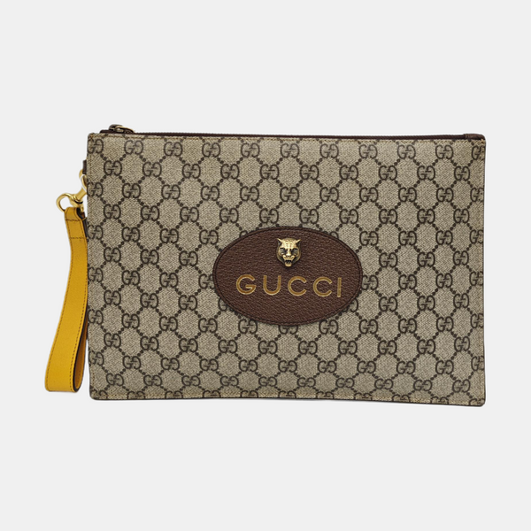 Neo Vintage Monogram Coated Canvas Beige